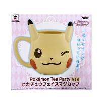 【B.ウインク(ピンク箱)】Pokémon Tea Party ピカチュウフェイスマグカップ