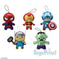 【D.ソー】MARVEL Kawaii Art Collection メタリック生地ぬいぐるみ