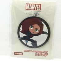 【H.ブラック・ウィドウ】MARVEL GURIHIRU ART缶バッジ