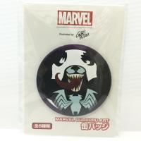 【D.ヴェノム】MARVEL GURIHIRU ART缶バッジ