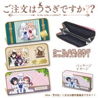 【B.type-2ティッピー＆チノ＆ココア(ストライプ柄)】ご注文はうさぎですか??ファスナーウォレット２