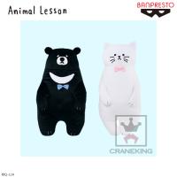 【B.にゃんこ】Animal Lesson でっかいぬいぐるみ~つきのわぐまとにゃんこ~