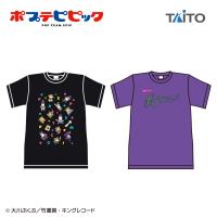 【A.ポプ子＆ピピ美(黒)】ポプテピピック 絶対流行るTシャツ