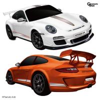 （アウトレット）【A.ホワイト】RC PORSCHE 911 GT RS4.0