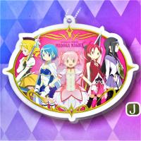 【J.まどか＆ほむら＆マミ＆さやか＆杏子③】劇場版 魔法少女まどか☆マギカ［新編］叛逆の物語 プレートキーホルダーvol．3