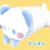 【B.そらぱん】ころころぱんだ ペンポーチぬいぐるみ