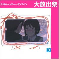 (放出祭)【B.三葉・制服1】新海誠作品 スタンド付きアクリルプレート「君の名は。」「天気の子」