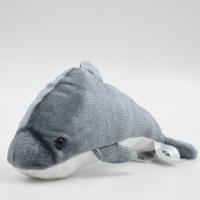 【O.Dolphin (dark gray)】Marine Park Glitter Stuffed Animal Grand Blue