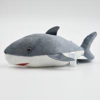 【I.Great White Shark (dark gray)】Marine Park Glitter Stuffed Animal Grand Blue