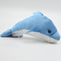 【N.Dolphin (blue)】Marine Park Glitter Stuffed Animal Grand Blue