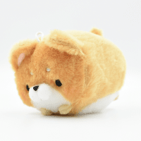 [B.Brown]Korokoro Shiba Wan Ball Chain Mascot 