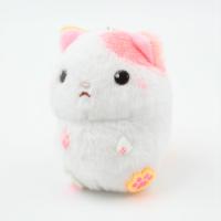 [I.Calico cat(Pink＆Orange Color)]Potekoro Friends Ball chain mascot Pastel style