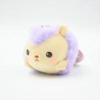 [B.Hedgehog(Lavender color)]Potekoro Friends Ball chain mascot Pastel style