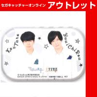 (アウトレット)【H.宏太朗と裕一郎(白スーツ)】ひょろっと男子 スクエア型缶バッジ	