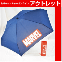 【B.レッド＆ネイビー】MARVEL プレミアム折り畳み傘