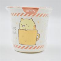 【Ｂ.ねこ】すみっコぐらし　カップ入りタオル