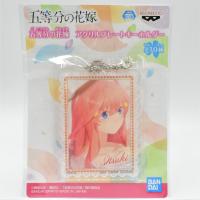 【E.中野 五月(レース柄枠)】五等分の花嫁　アクリルプレートキーホルダー