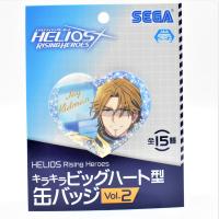 【N.ジェイ・キッドマン】HELIOS Rising Heroes キラキラビッグハート型缶バッジVol.2