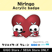 [D] Niringo Acrylic Badges (Creator's Crane)