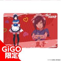 【A.万年嵐子】アキバ冥途戦争 ラバープレイマット GiGOでお給仕ver. ~GiGO限定~