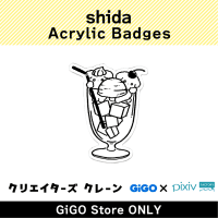 [C]shida Acrylic Badges(Creator's Crane)