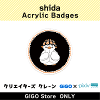 [A]shida Acrylic Badges(Creator's Crane)