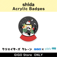 [E]shida Acrylic Badges(Creator's Crane)