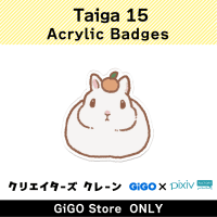 [D] Taiga15 Acrylic Badges(Creator's Crane)