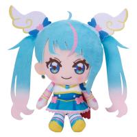 【A.キュアスカイ】ひろがるスカイ！プリキュア コロっとまんまるプリフェイスぬいぐるみ1