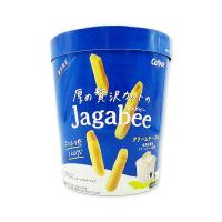 厚め贅沢カットのJagabee クリームチーズ味バーレルBOX(S)※賞味期限2023.7.31