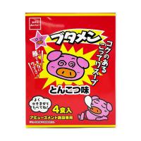 【とんこつ】おやつカンパニー ブタメン ミドル4P BOX ※賞味期限2023.7.1