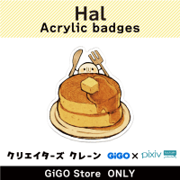 [C] Hal Acrylic Badges(Creator's Crane)