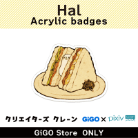 [A] Hal Acrylic Badges(Creator's Crane)