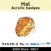 [E] Hal Acrylic Badges(Creator's Crane)