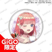 【B.二乃】映画 五等分の花嫁 ホログラム缶バッジ Happy Birthday! 2023 ～GiGO限定～