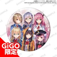 【第31A部隊】ヘブンバーンズレッド ビッグホログラム缶バッジ～GiGO限定～