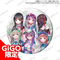 【第31D部隊】ヘブンバーンズレッド ビッグホログラム缶バッジ～GiGO限定～