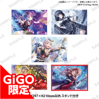 【R.リサ】バンドリ！ ガールズバンドパーティ！ イラストアクリルボード 2023 vol.1 ～GiGO限定～