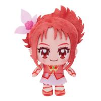 【B.キュアルージュ】Yes！プリキュア5GoGo！ コロっとまんまる プリフェイスぬいぐるみ1