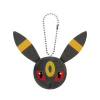 【ブラッキー】ポケットモンスター ボールチェーン付きフェイスぬいぐるみ「イーブイフレンズ」vol.2