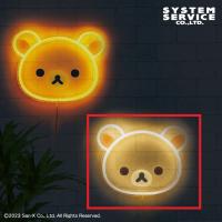 【B.コリラックマ】リラックマ NEW BASIC RILAKKUMA 壁掛けネオン風LEDライト