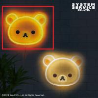 【A.リラックマ】リラックマ NEW BASIC RILAKKUMA 壁掛けネオン風LEDライト