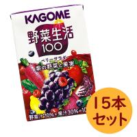 【ベリーサラダ15本セット】カゴメ野菜生活ミニパック ※賞味期限2025.2.28