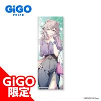 【獅白ぼたん(等身ロング缶)】hololive 缶バッジ おでかけVer.～GiGO限定～