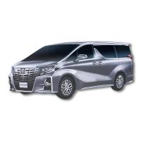 【シルバー】RC TOYOTA ALPHARD (3216)