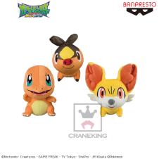 ポケットモンスター サン＆ムーン コロっとまんまるぬいぐるみ～ヒトカゲ・ポカブ・フォッコ～