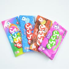 味覚糖　ぷっちょ板チョコ型ＢＯＸ４種