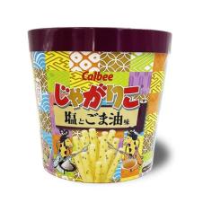 じゃがりこ＜塩とごま油味＞バーレルBOX ※賞味期限