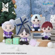 TinyTAN Purple Holidays モアプラスおすわりぬいぐるみ"RM&Jin&SUGA&j-hope"