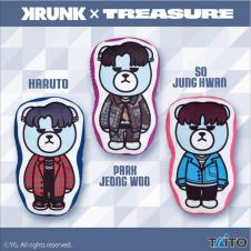 KRUNK×TREASURE 描き下ろしダイカットクッションvol.4